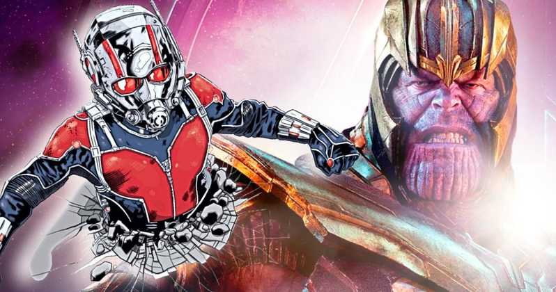 Avengers: Endgame Ant-Man in Thanos Butt