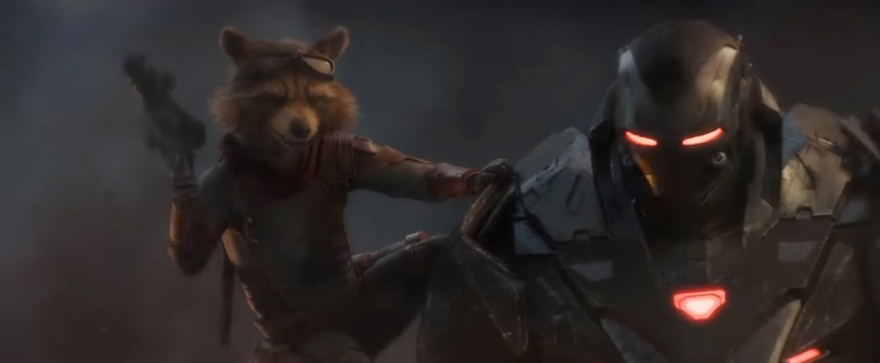 Avengers: Endgame Art Rocket