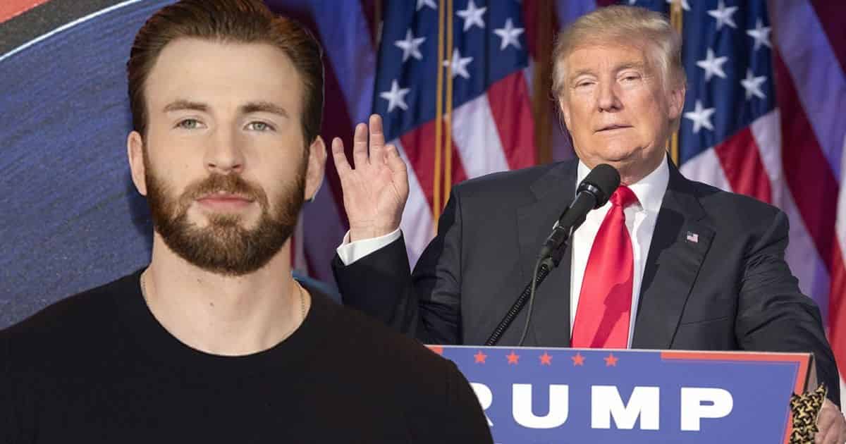 Chris Evans Donald Trump