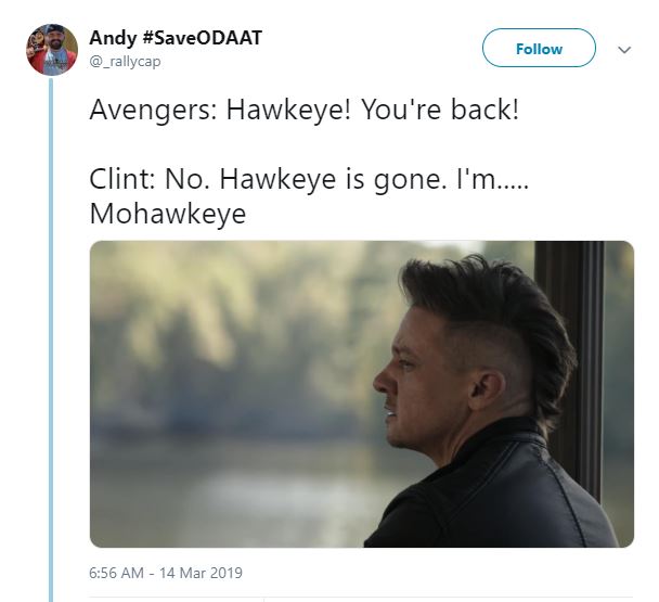 Avengers: Endgame Hawkeye