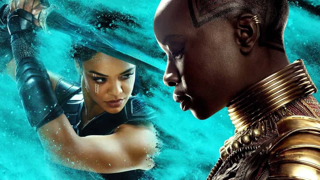 Avengers: Endgame Okoye Valkyrie Tessa Thompson