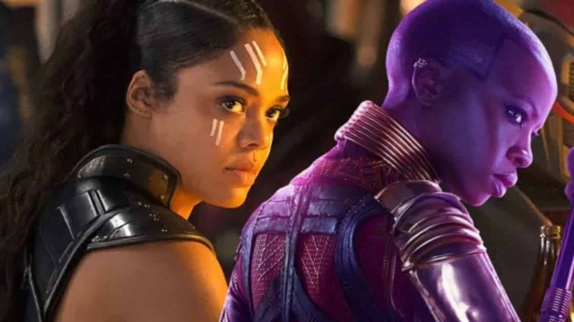 Avengers: Endgame Okoye Valkyrie Tessa Thompson