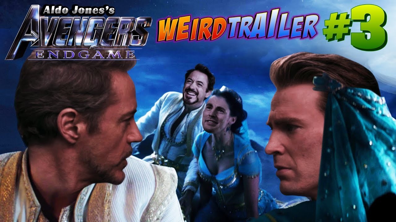 Avengers Endgame Weird Trailer