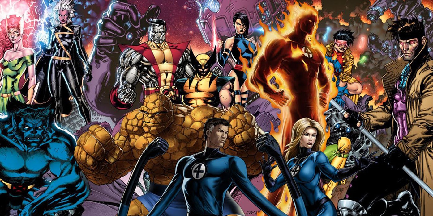 Fox X-Men Deadpool Daredevil Fantastic Four