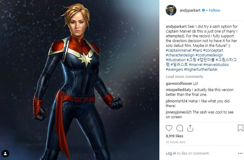 Captain Marvel Suit Marvel Studios