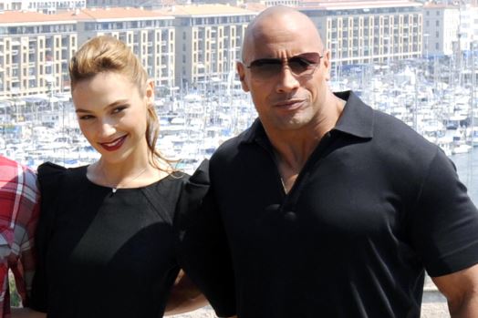 Brie Larson Dwayne Johnson