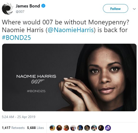 Bond 25 Cast