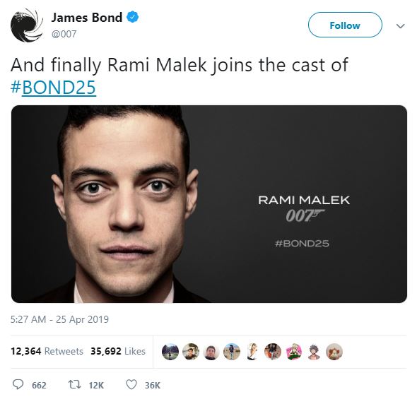 Bond 25 Cast