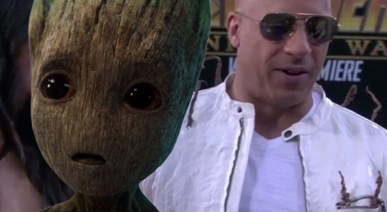 Avengers: Endgame Premiere Vin Diesel Groot Jacket