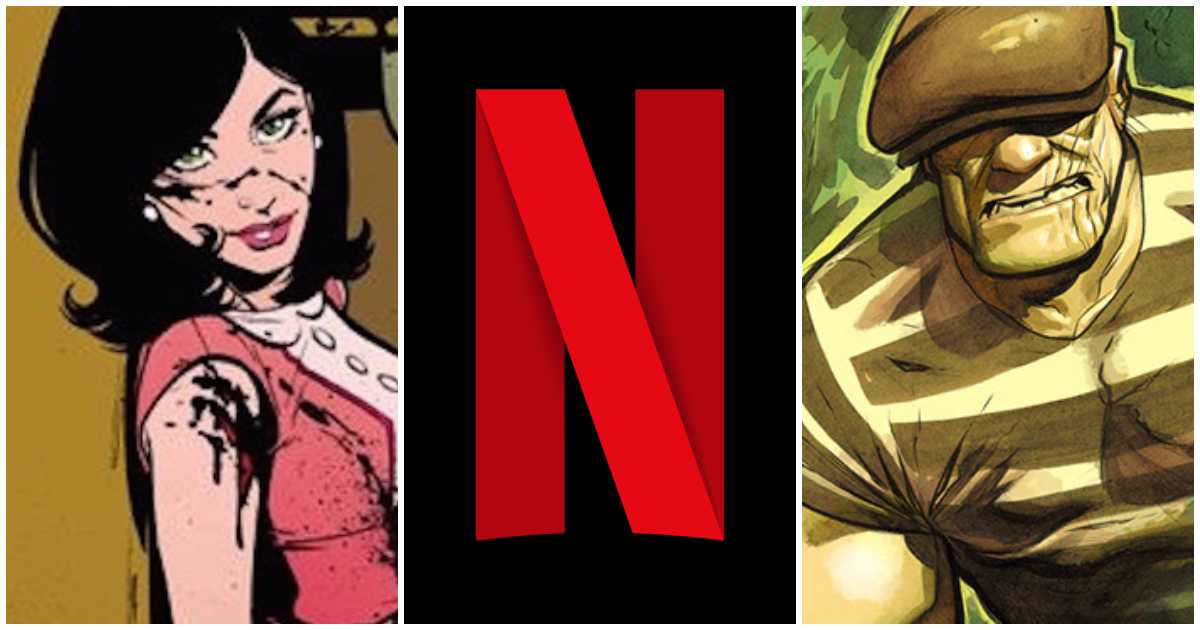 Non Marvel Non DC Comic Book Storylines Netflix