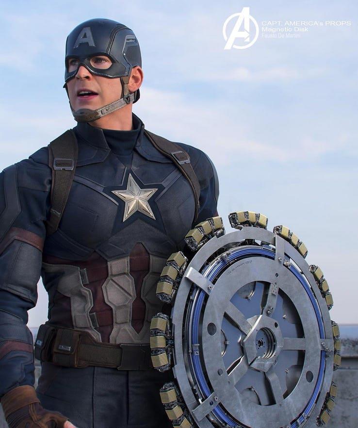 Avengers: Infinity War Captain America Shield