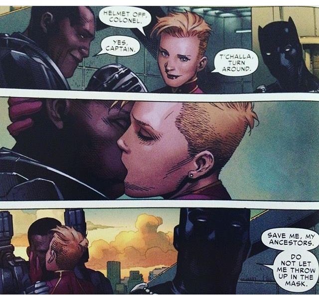 Captain Marvel Carol Danvers War Machine