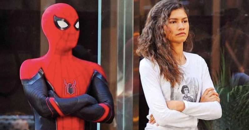 Spider-Man: Far From Home Promo Peter Parker MJ