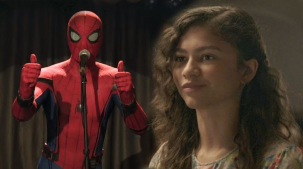 Spider-Man: Far From Home Promo MJ Peter Parker