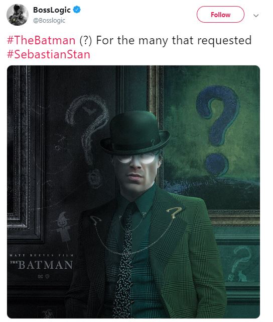 The Batman The Riddler Sebastian Stan