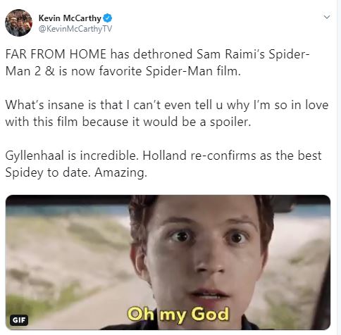 Spider-Man: Far From Home First Reactions