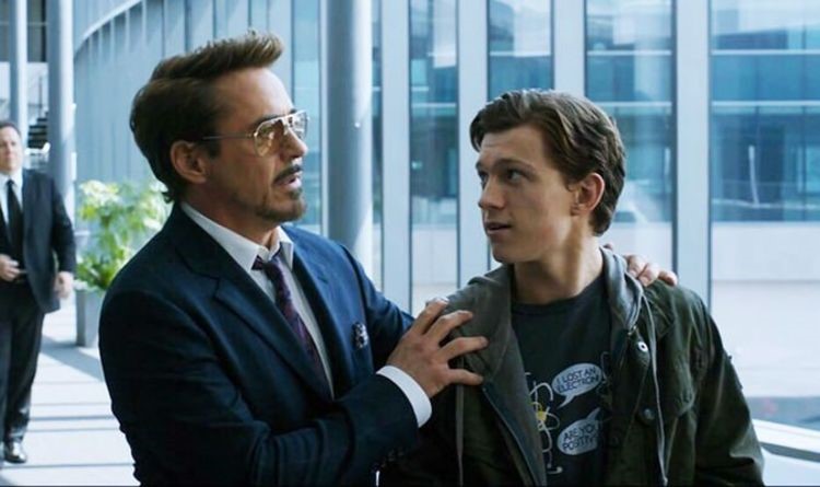 Tom Holland Robert Downey Jr.