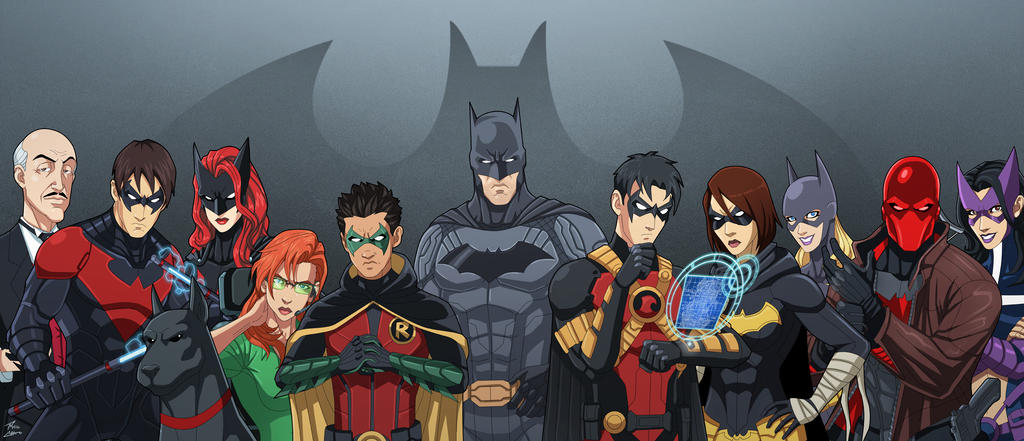 The Batman Robin Bat-Family