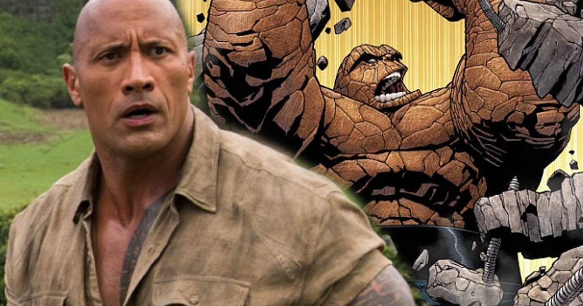 Dwayne Johnson for The Thing: