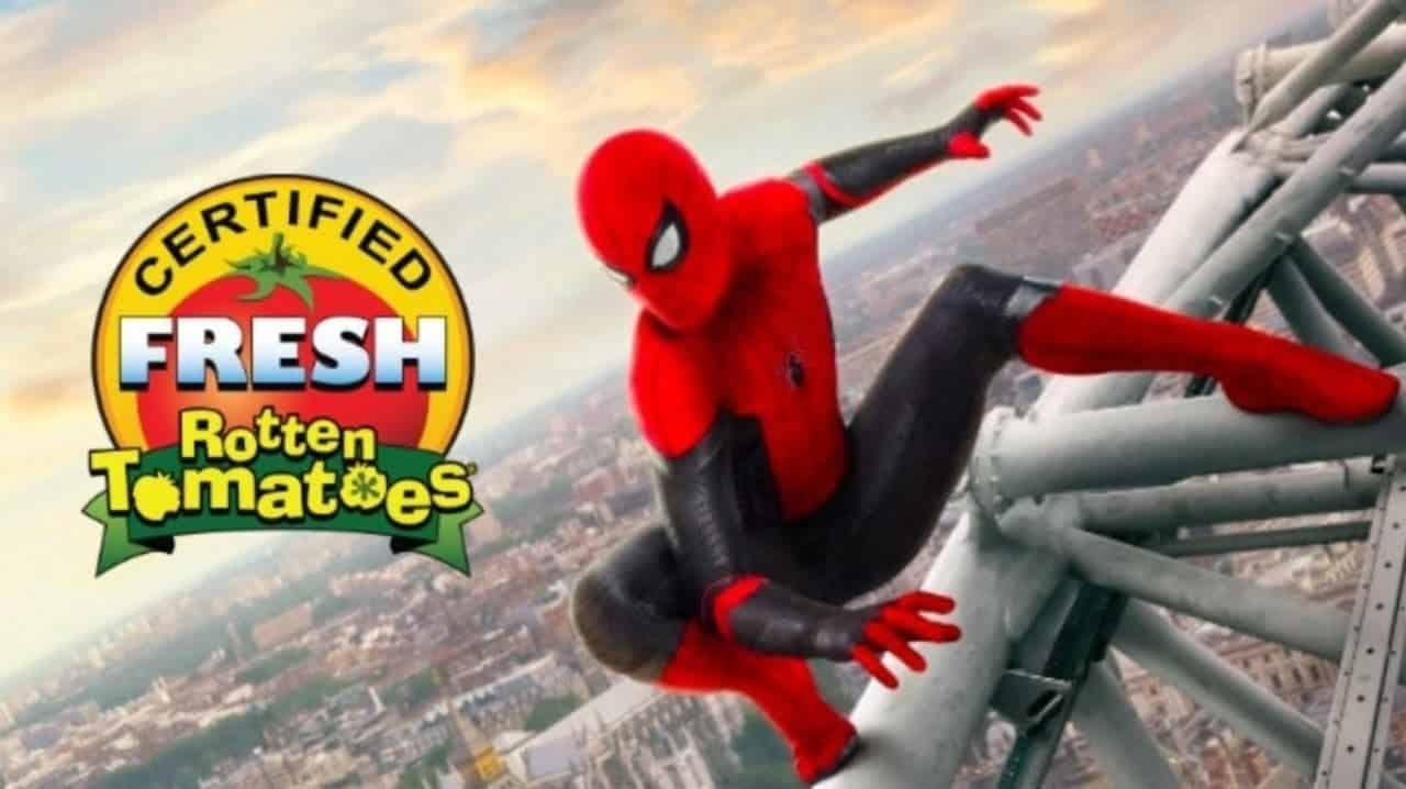 Spider-Man: Far From Home Rotten Tomatoes Score