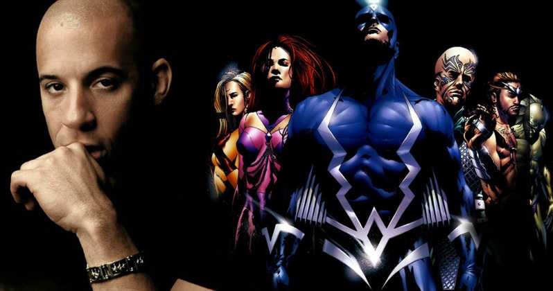 Inhumans Rumored For an MCU Reboot Vin Diesel