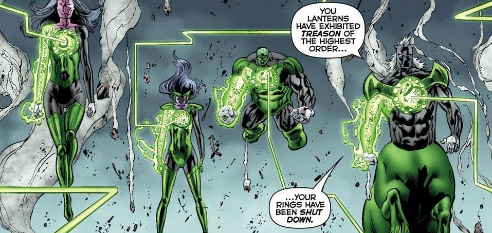 Power Lantern Corps DC Comics