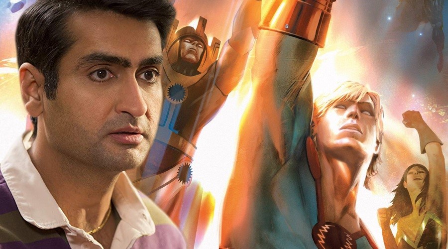 The Eternals Millie Bobby Brown Kumail Nanjiani