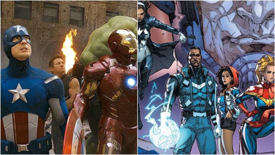 The ultimate superhero team Avengers