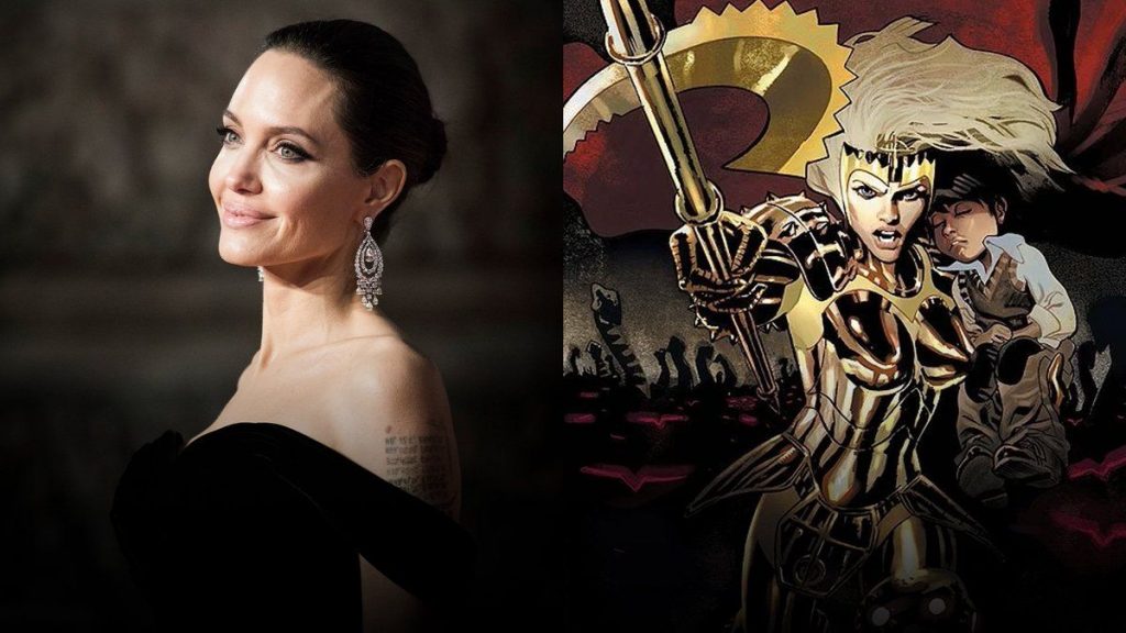 Eternals The Superhero Suit of Angelina Jolie’s Thena Leaked