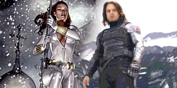 Black Widow White Suit Tease Winter Soldier