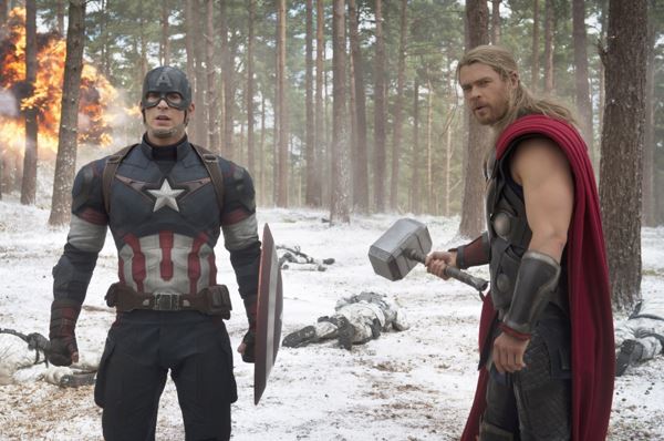The Avengers Captain America Thor