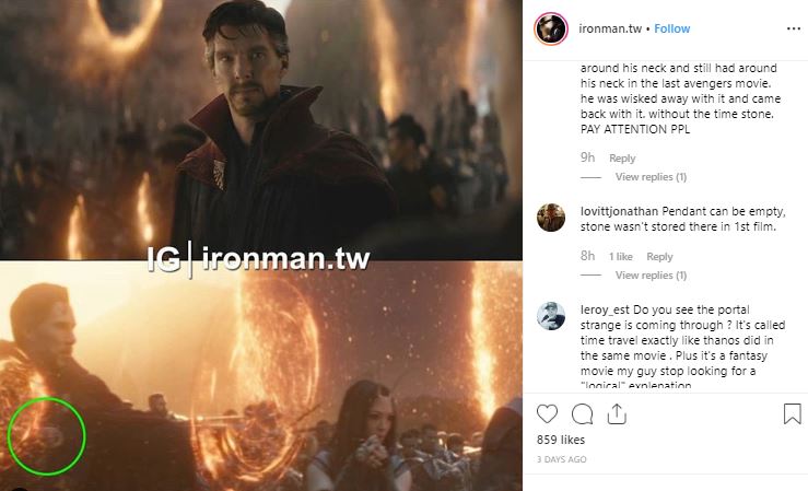 Mistake Involving Doctor Strange Spotted