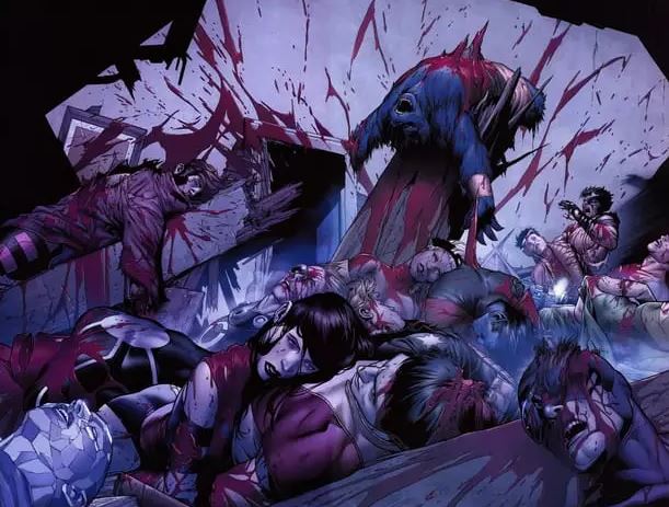 Brutal fights between X-Men members