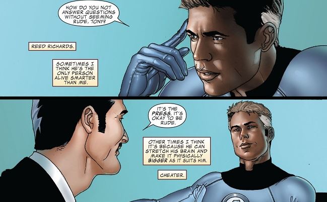 Reed Richards Tony Stark