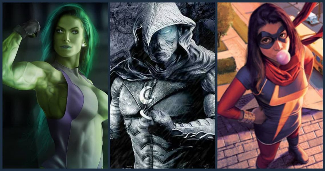 Marvel Announces Ms. Marvel, She-Hulk And Moon Knight Series for Disney+