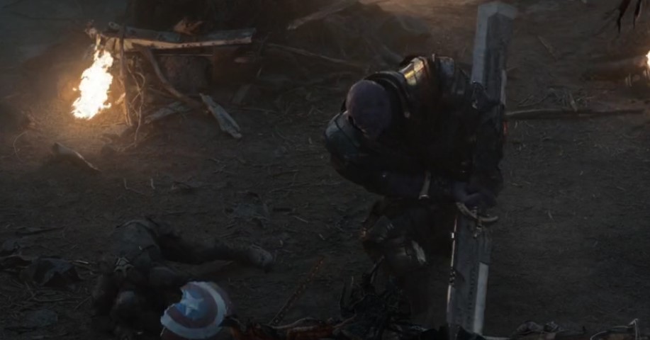 Thanos Broke Captain America’s Shield