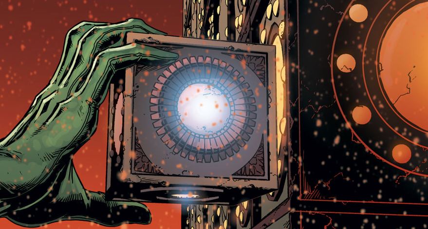 Infinity Stones Vs. Mother Box Cosmic Artefact