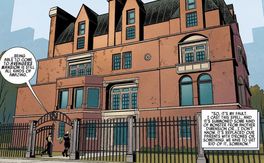 Secret Superhero Headquarters in Marvel Comics