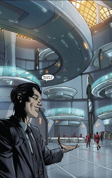 Secret Superhero Headquarters in Marvel Comics The Circle