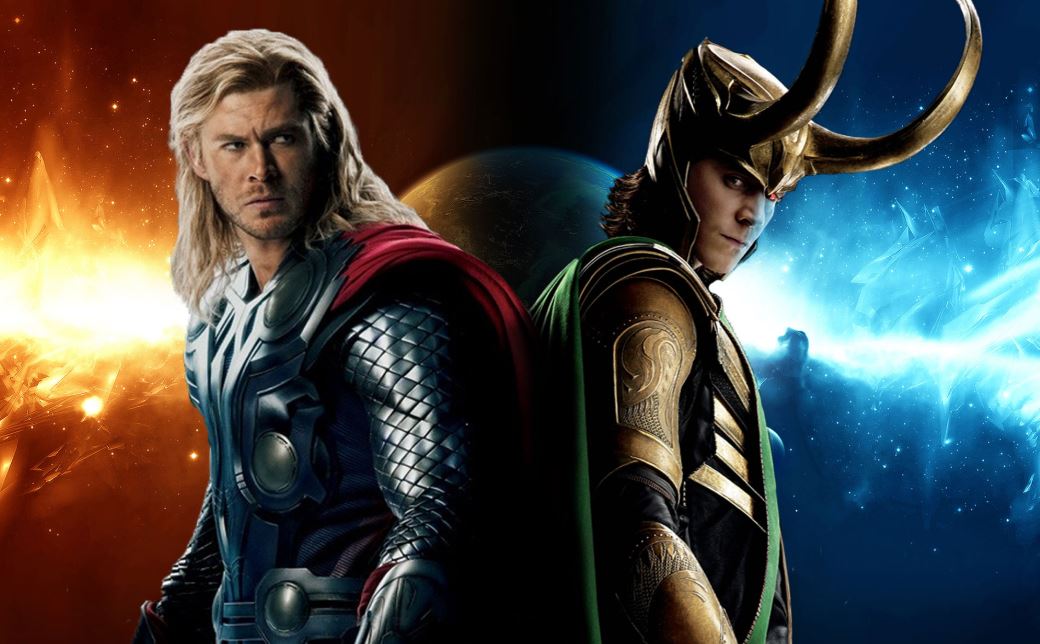 Superhero Fight King Thor vs Loki