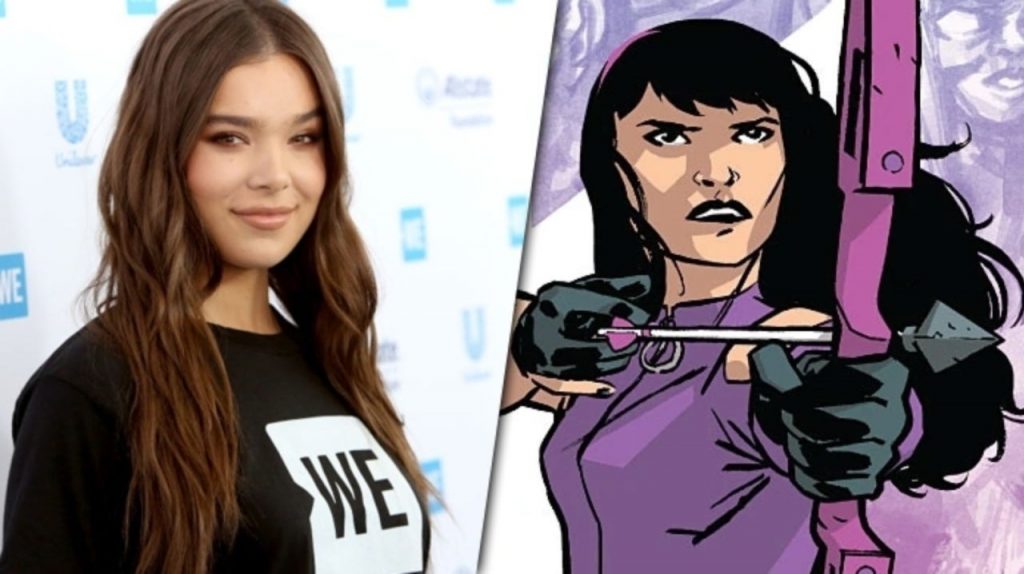 Hailee Steinfeld as Kate Bishop in Hawkeye