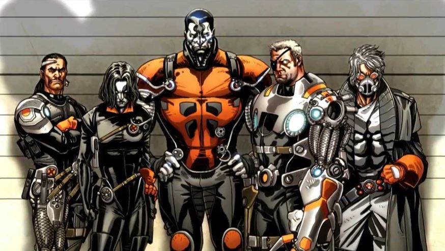 Black Ops Team in The Comic Books