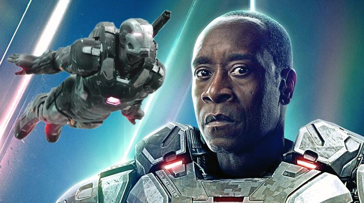 War Machine Sliced in Half in Infinity War