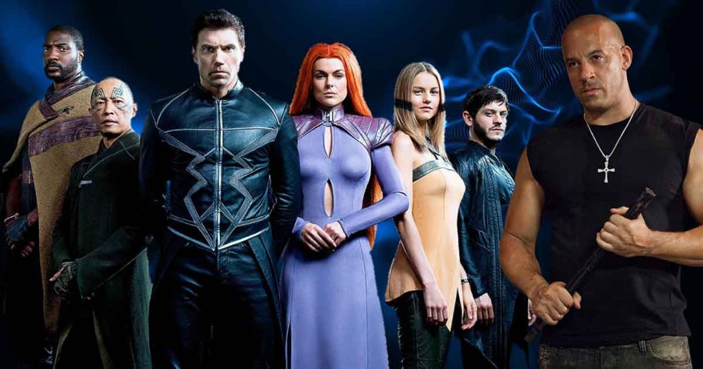 Inhumans Rumored For an MCU Reboot Vin Diesel