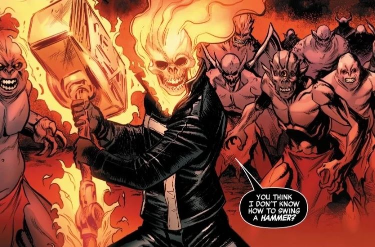 Ghost Rider as The New King of Hell