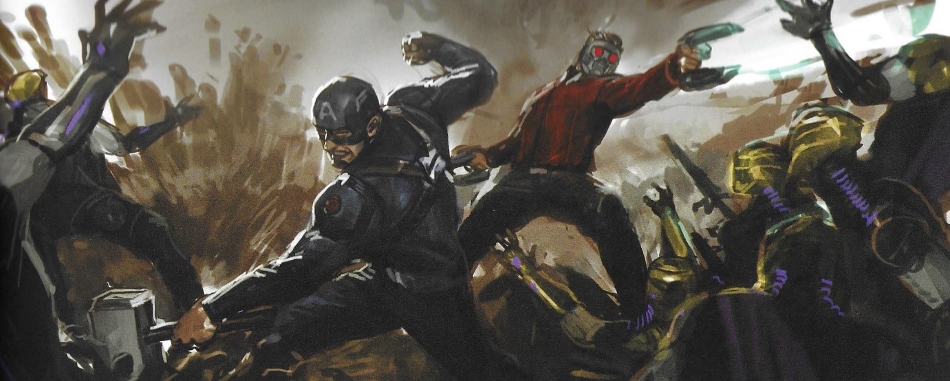 Star-Lord & Captain America Team Up Battle Deleted
