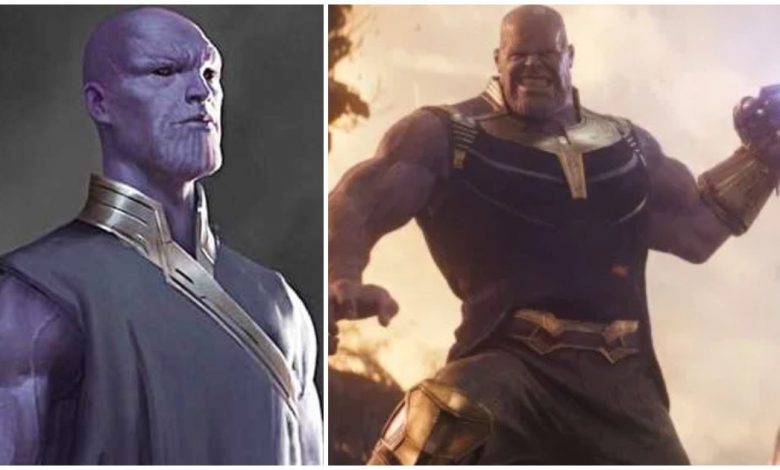 Infinity War Concept Shows Thanos