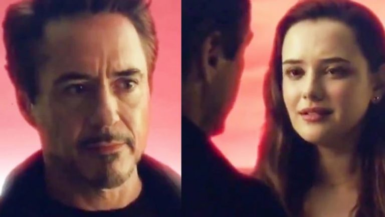 tony stark and morgan pop