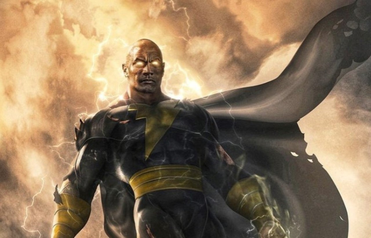 Dwayne Johnson Reveals His Black Adam Movie Poster & Release Date