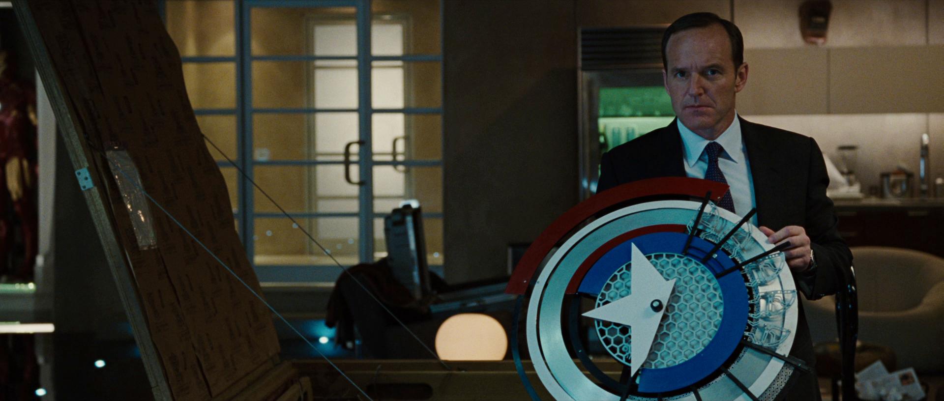 Captain America Shield in Iron Man 2